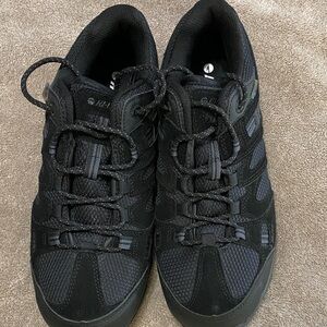 Hi-Tec Men's Black Athletic Trail Sneakers